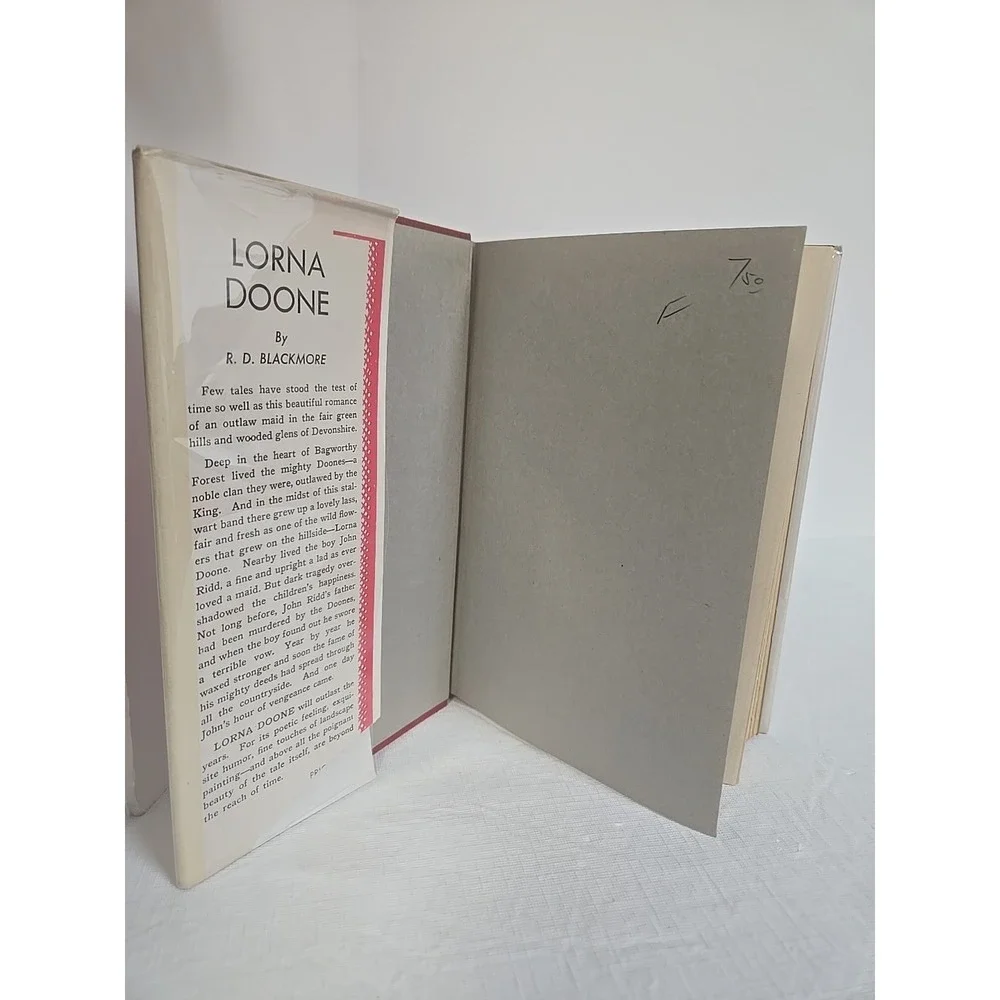 LORNA DOONE R.D. Blackmore, Hardcover -Grosset‎ & Dunlap 1920 Universal Library